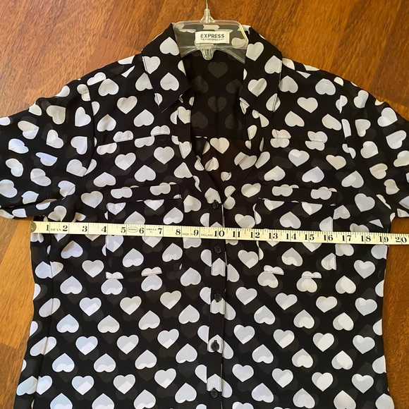 Express Portofino long sleeved blouse Ladies size small - Picture 10 of 10